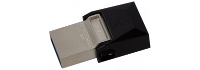 Флеш-память USB Kingston DT microDuo 16GB USB 3.0 (DTDUO3/16GB)