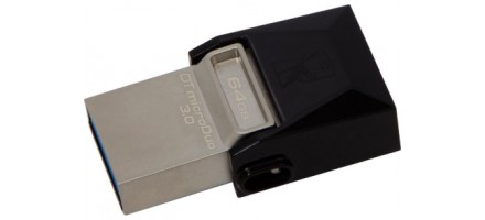 Флеш-память USB Kingston DT microDuo 16GB USB 3.0 (DTDUO3/16GB)